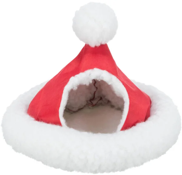 Gnagerhule Julehule hvit/rød ø24cm