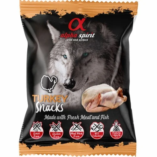 Alpha Spirit Turkeysnack 50g