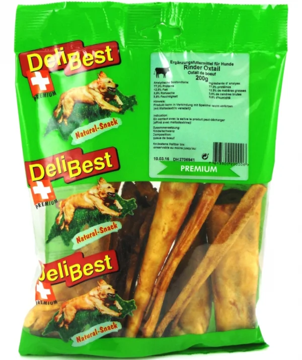 DeliBest Oksehale m/malt 200 gram