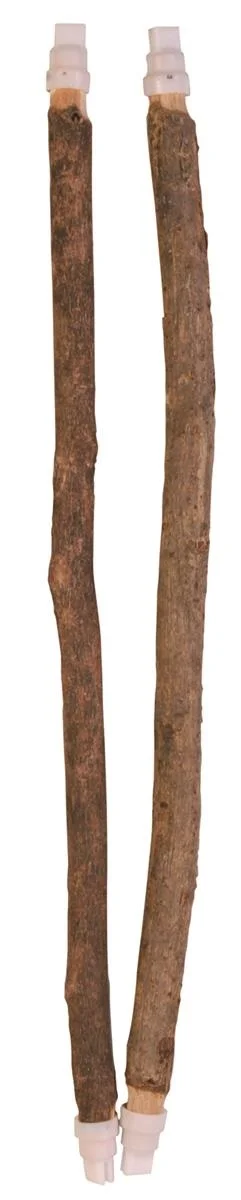 Burpinne i natur 2stk 35cm