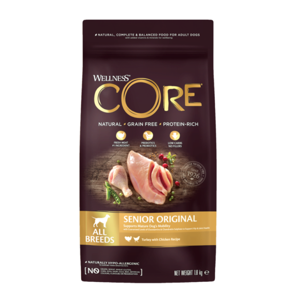 Core Dog Senior kalkun og kylling 1,8 kg