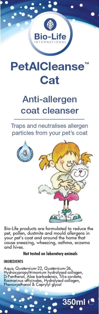 Bio-Life PetalCleanse katt (allergi hemmende) 350 ml