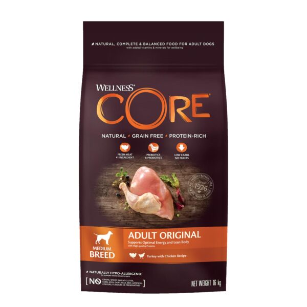 Core Dog Adult Original kalkun med kylling 1,8 kg