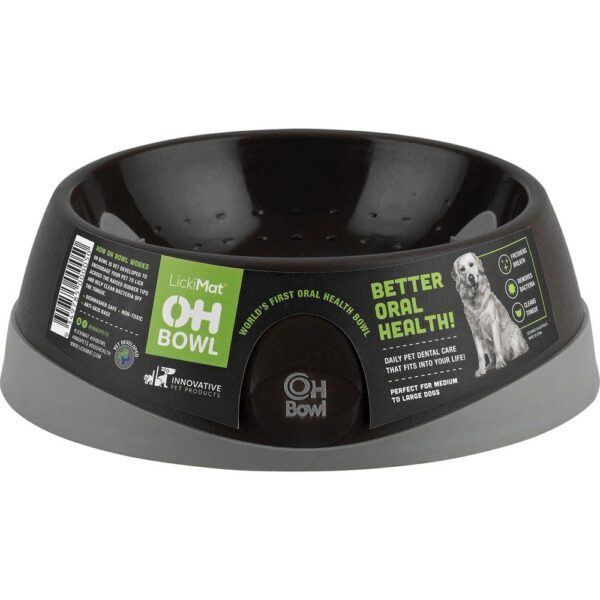 Lickimat Oral Hygiene Bowl Svart M ø22x7,2cm