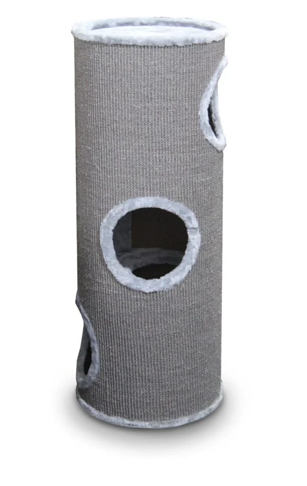 Kattemøbel everlast tower grå 3etg. 37x100cm