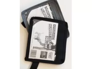 Utstillingsarmbånd Deluxe til startnummer sort