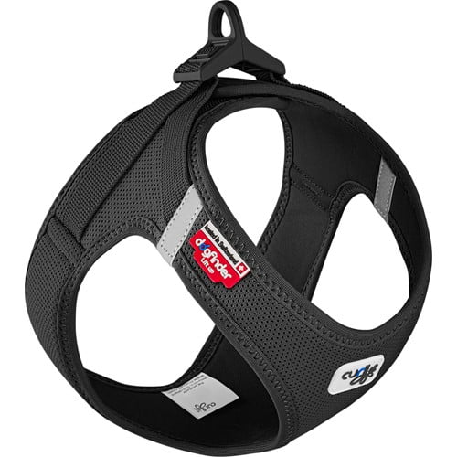 Curli Vest Sele Clasp Air-Mesh svart M