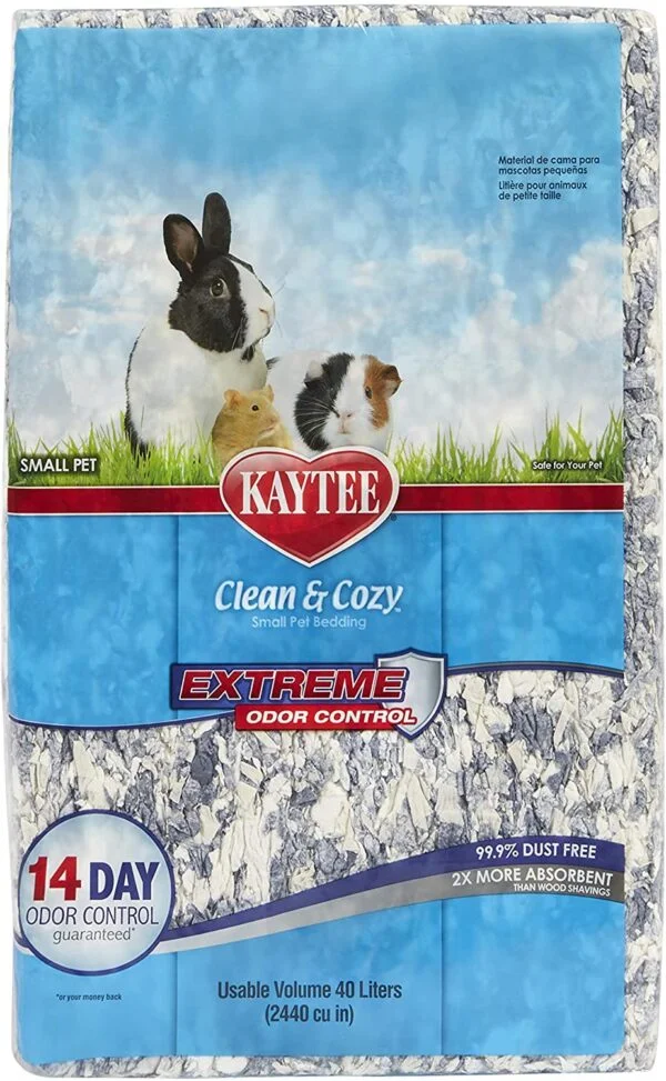 Kaytee Clean & Cosy Extreme Odor Control Papirstrø 40L