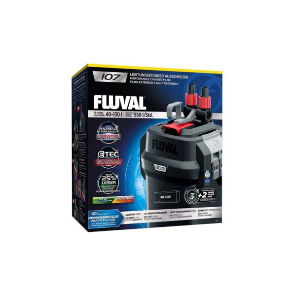 Fluval Ytterfilter 107 40-130liter
