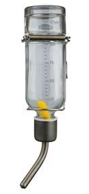 Drikkeflaske i glass 125ml