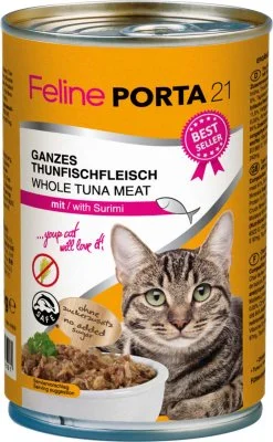 Feline Porta21 tunfisk og hvit fisk 400 gram