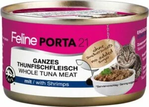 Feline Porta21 tunfisk og reker 90 gram
