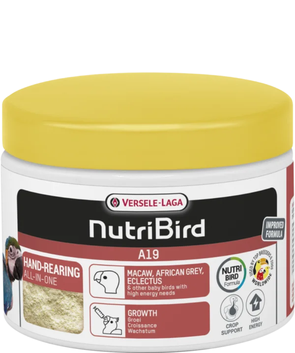 Nutribird A19 håndoppmatingsfôr til fugleunger 250g