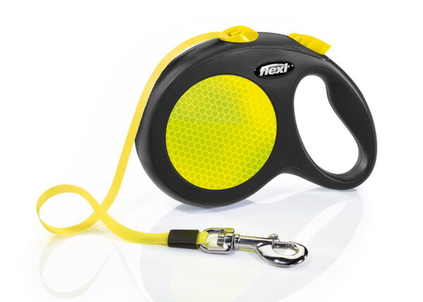 Flexi Neon M 5 meter refleks, max 25 kilo