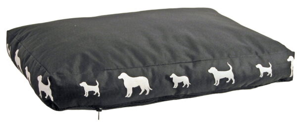 Hundemadrass firkantet svart 60x40x8cm