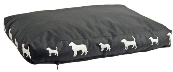Hundemadrass firkantet svart 60x40x8cm
