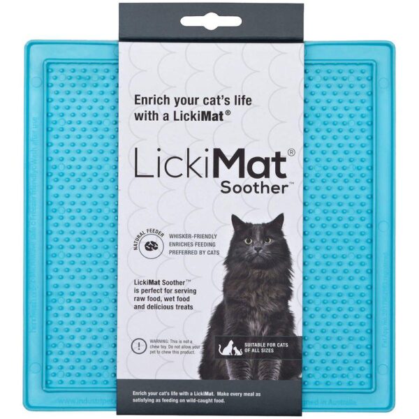 Lickimat Cat Soother turkis 20x20cm