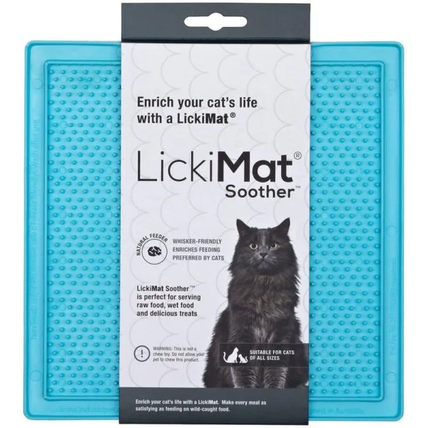 Lickimat Cat Soother turkis 20x20cm