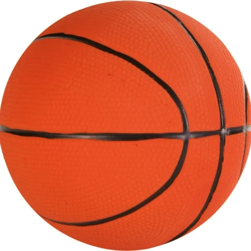 Latex squeaker Basketball ø10cm