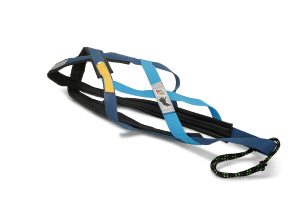 Gresshoppa Finnmark Nomesele - Dobbel bryststolpe - blue/aqua XL
