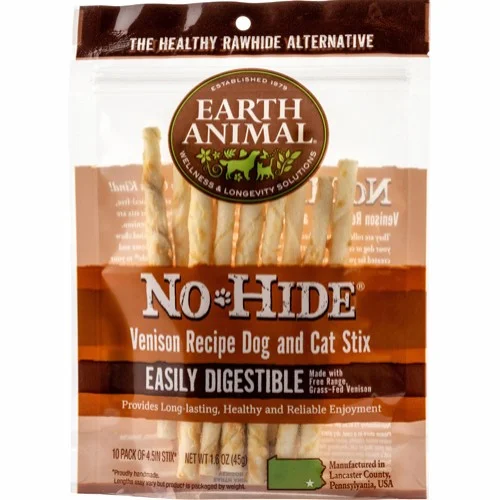 No-Hide Venison Chew Stix 10stk
