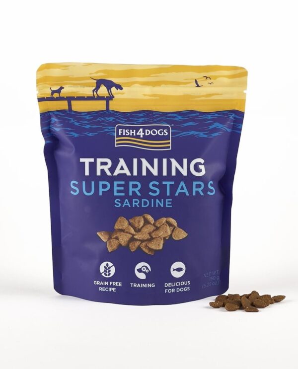 Fish4Dogs Training Super Stars Sardin 150g