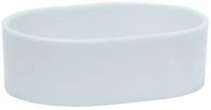 Plastskål oval 11 cm