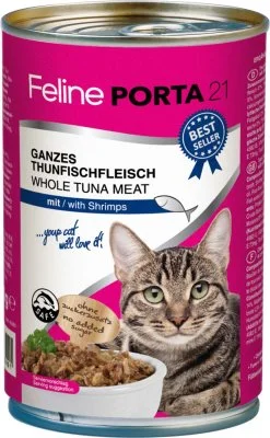 Feline Porta21 tunfisk og reker 400 gram