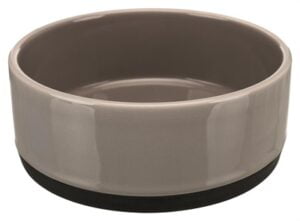 Keramikkskål m/antiskli Grå 0,4L ø12cm