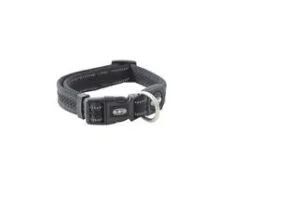 Buster Reflective Mesh Halsbånd Sort S 20mmx27-40cm