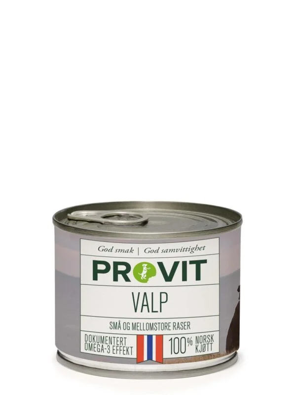 Provit gobiten boksmat valp små/mellomstore raser 185g