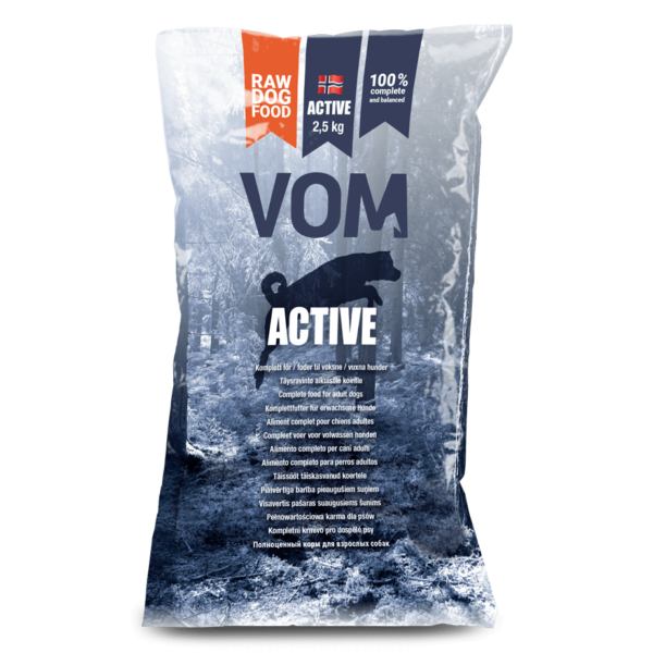 Vom og hundemat Active kjøttboller 2,5kg