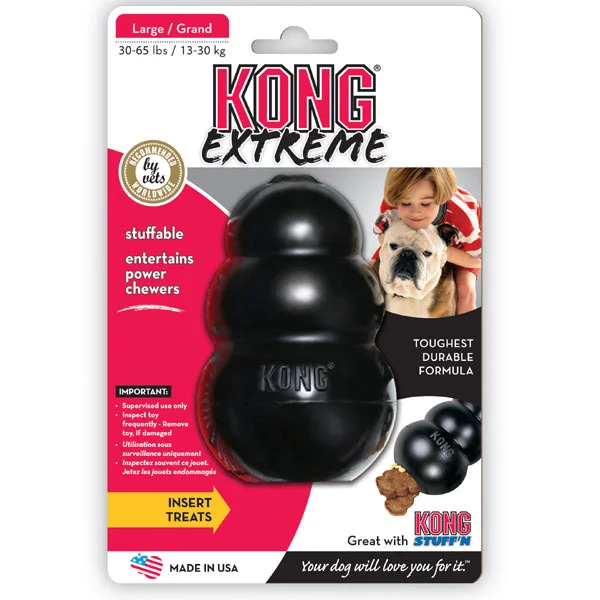 KONG Extreme Svart S 8x5cm