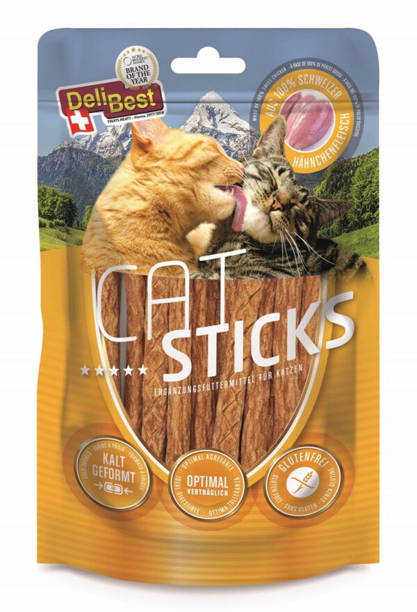 DeliBest Cat Sticks kylling 50g
