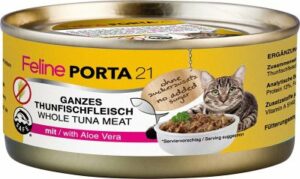 Feline Porta21 tunfisk og aloe vera 156 gram