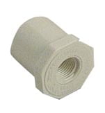 Adapter 1/2" PVC rør til 1/8" skrutilkobling hun
