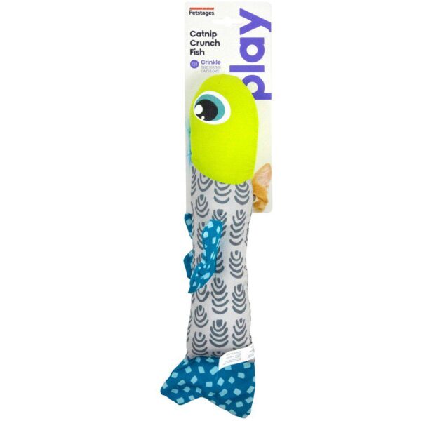 Petstages Katteleke Catnip Crunch Fish 34cm