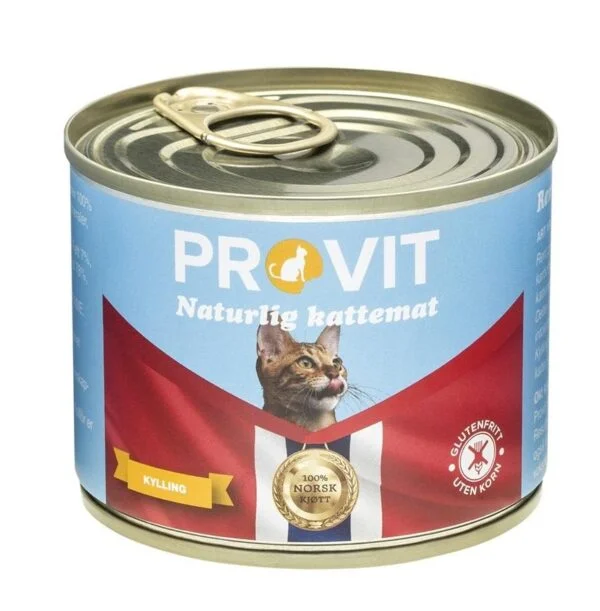 Provit gobiten boksmat til katt kylling 185 gram