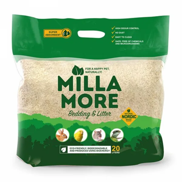 MILLAMORE premium bedding & litter 20 liter 4 kg