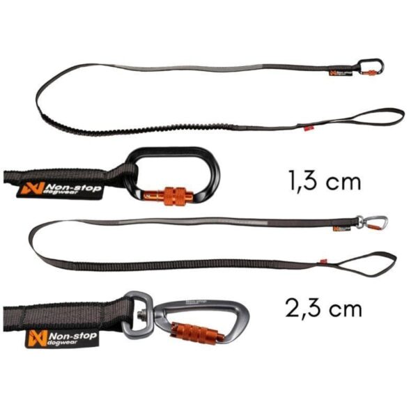 Non-Stop Dogwear Touring Bungee leash 2mx13mm