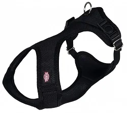 Trixie Soft Hundesele Svart XXS/XS 25-35 cm