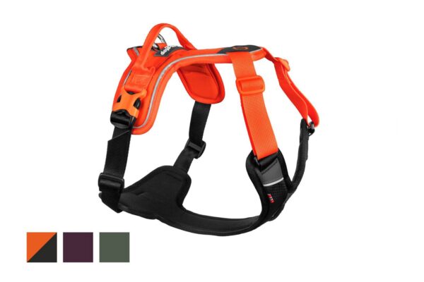 Non-Stop Dogwear Ramble Harness oransje/svart str. L
