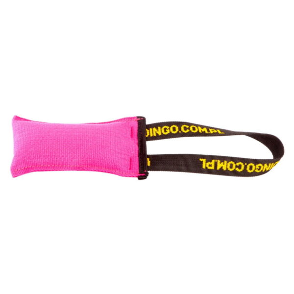 Dingo bitepølse jute rosa 6x27cm