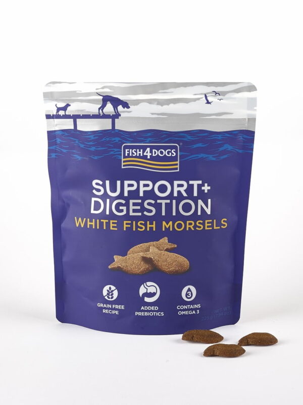 Fish4Dogs Digestion White Fish Bits 225g