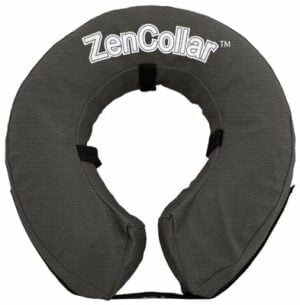 Zencollar oppblåsbar halskrage medium ca 30-40cm