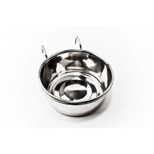 Skål med krok 12,5cm av rustfritt stål 560ml