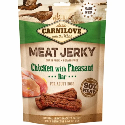 Carnilove Jerky Chicken with Pheasant bar 100g