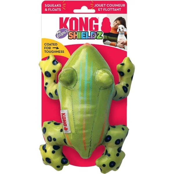 KONG Shields Tropics Frosk M 19x13x7,5cm