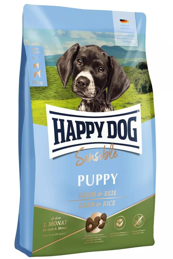 Happy Dog Supreme Sensible Puppy Lam & ris 4kg