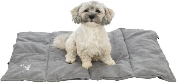 Hundeteppe Leni Travelblanket SOFT-edition grå 80x60cm